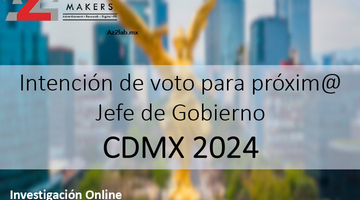 INTENCION VOTO PARA PRÓXIMO JEFE DE GOBIERNO DE LA CDMX-MARZO 2023